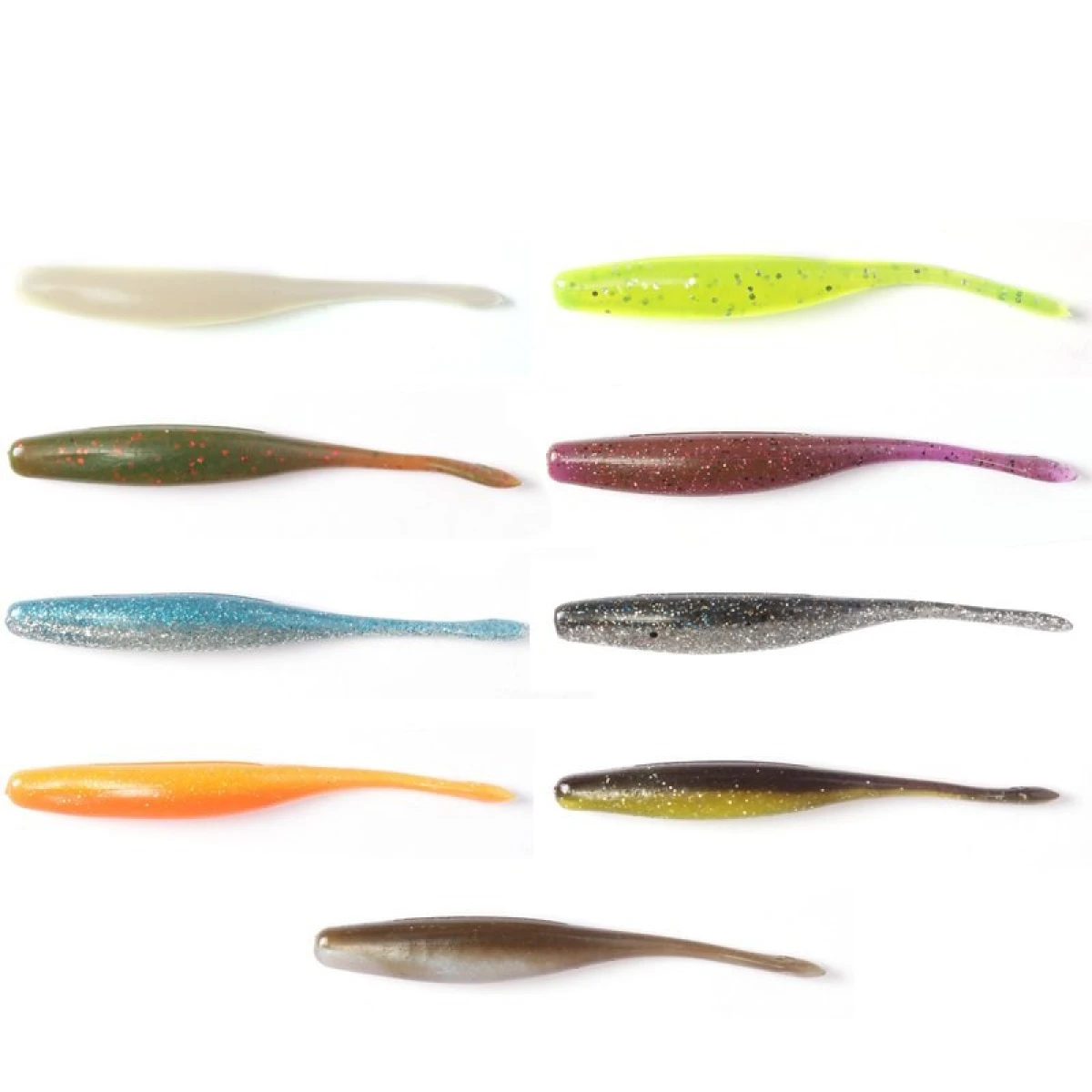 Lucky John Hama Stick 3.5'' (8.89 cm) 9P Silikon Yem T36