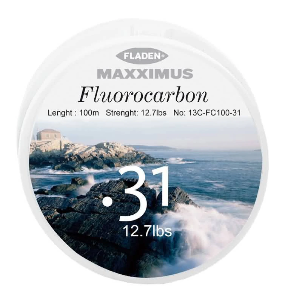 Fladen Maxximus Fluorocarbon Misina 100M 0.31 MM