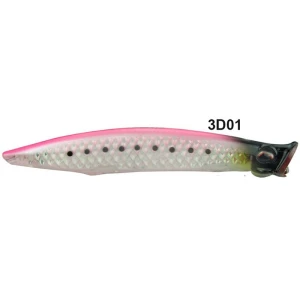 River Pop'n Catch 3D 125 12.5cm 19Gr Popper 01