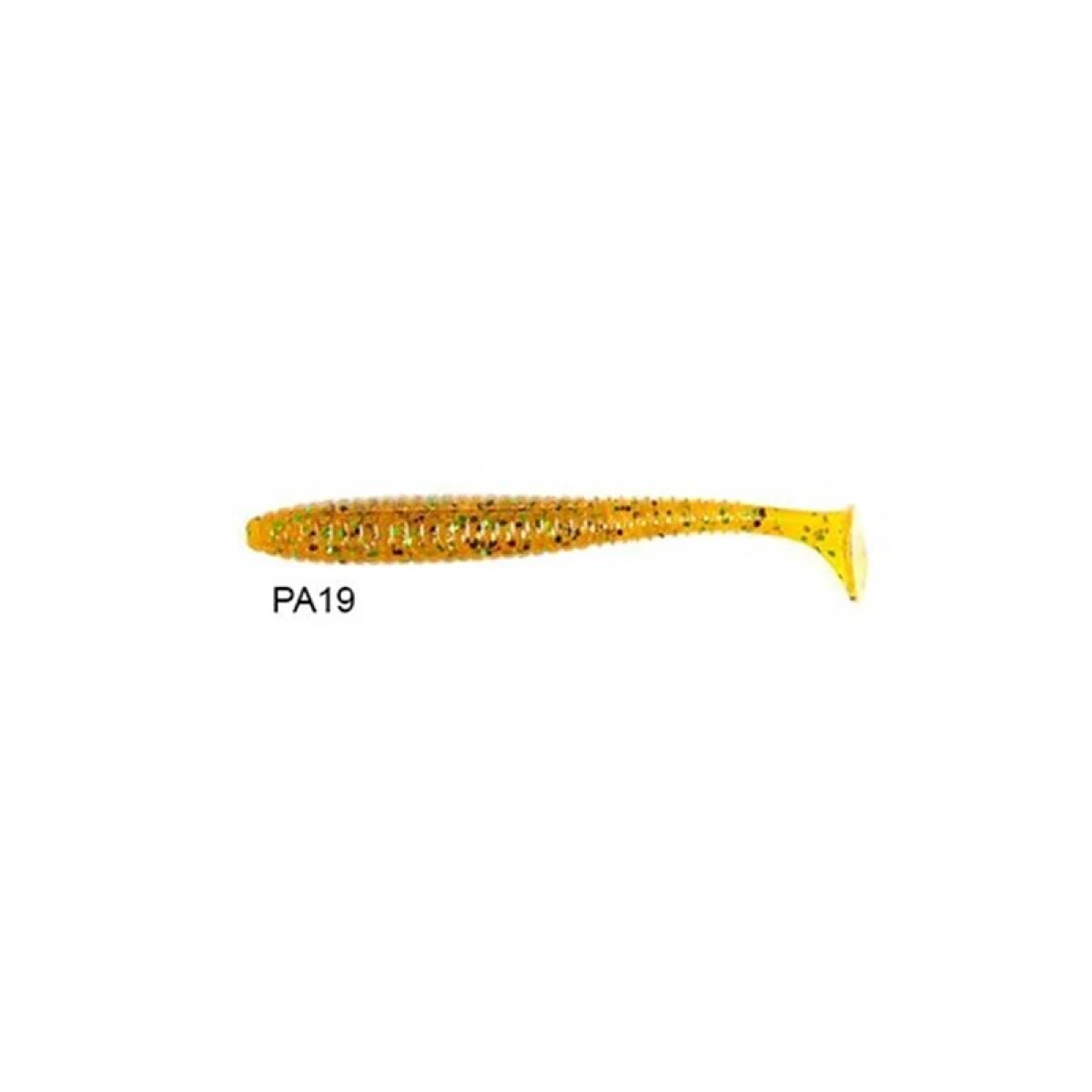 Lucky John S-Shad Tail 3.8'' (9.65 cm) 5P Silikon Yem PA19
