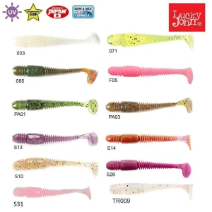 Lucky John Tioga 2'' (5.08 cm) 10P Silikon Yem 033