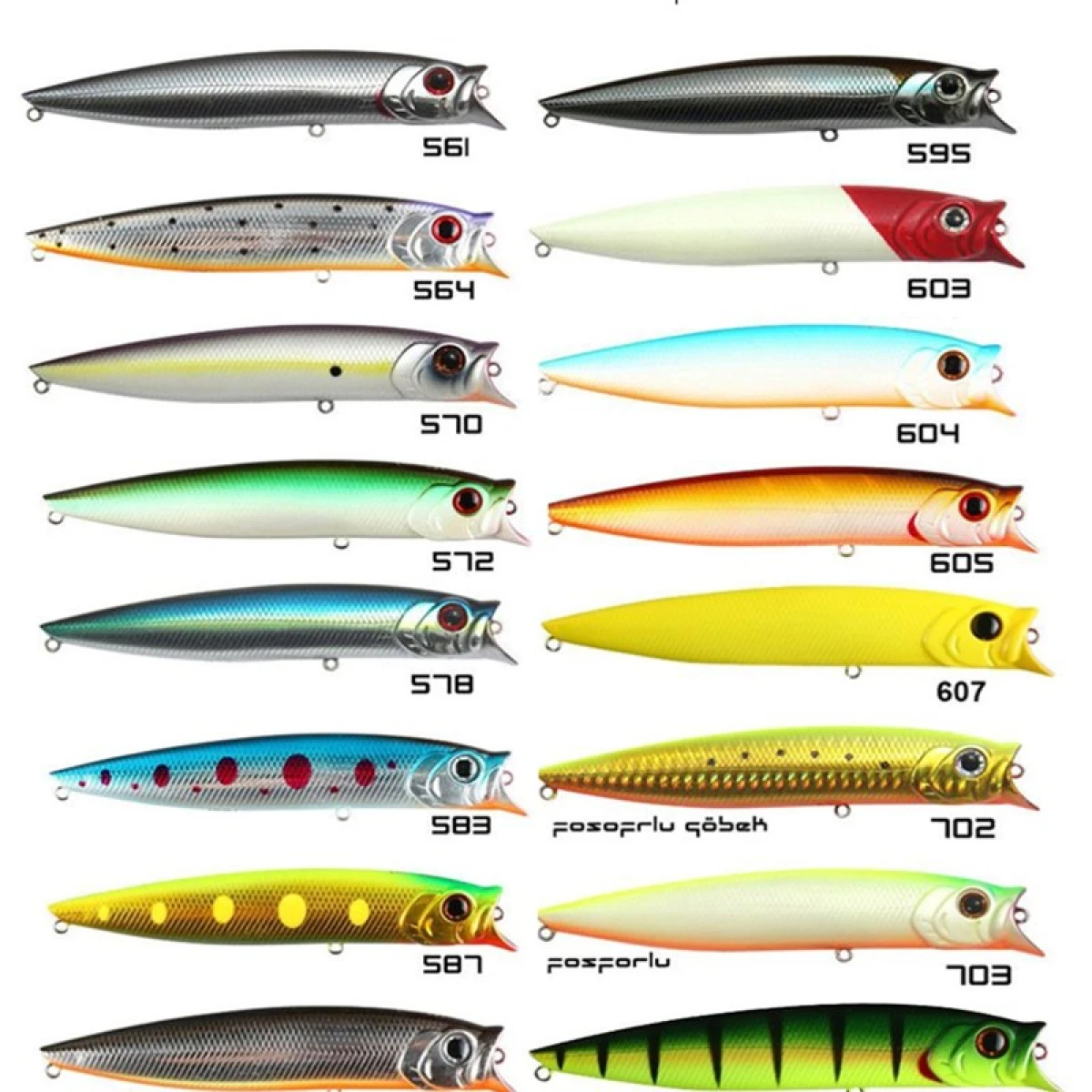 Usami Combo Pop 120F 18.5 G Maket Balık 587