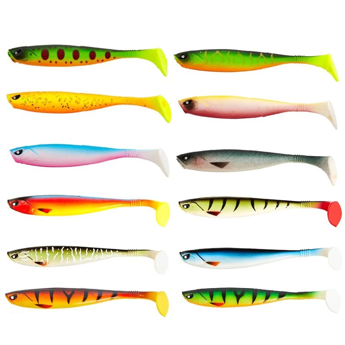 Lucky John Basara 3D Soft Swim 3.5'' (8.89 cm) 6P Silikon Yem PG01