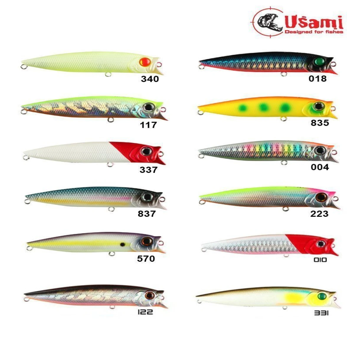 Usami Combo Pop 75F 6.2 G Maket Balık 004