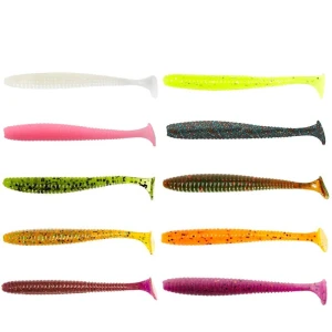 Lucky John S-Shad Tail 2.8'' (7.11 cm) 7P Silikon Yem 033