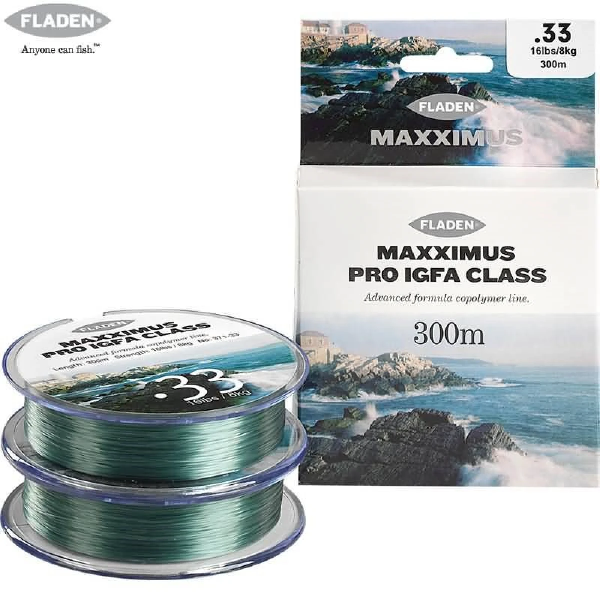 Fladen Maxximus İgfa Pro Yeşil Misina 300M 0.28 MM
