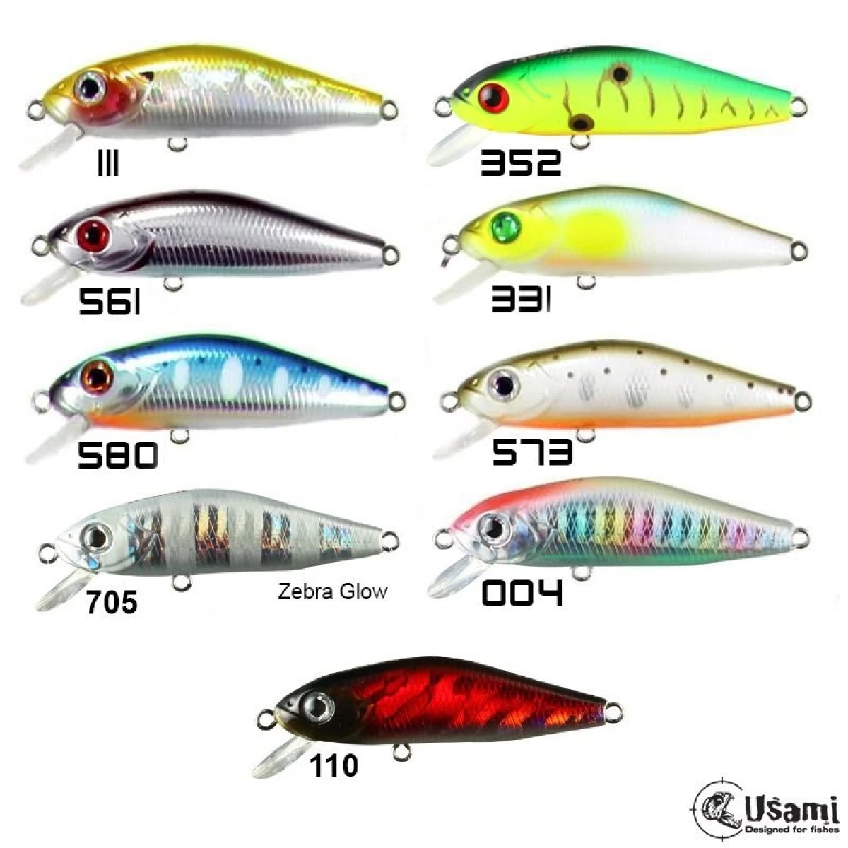 Usami Minn Shad 58F-SR 4.6 G Maket Balık 118