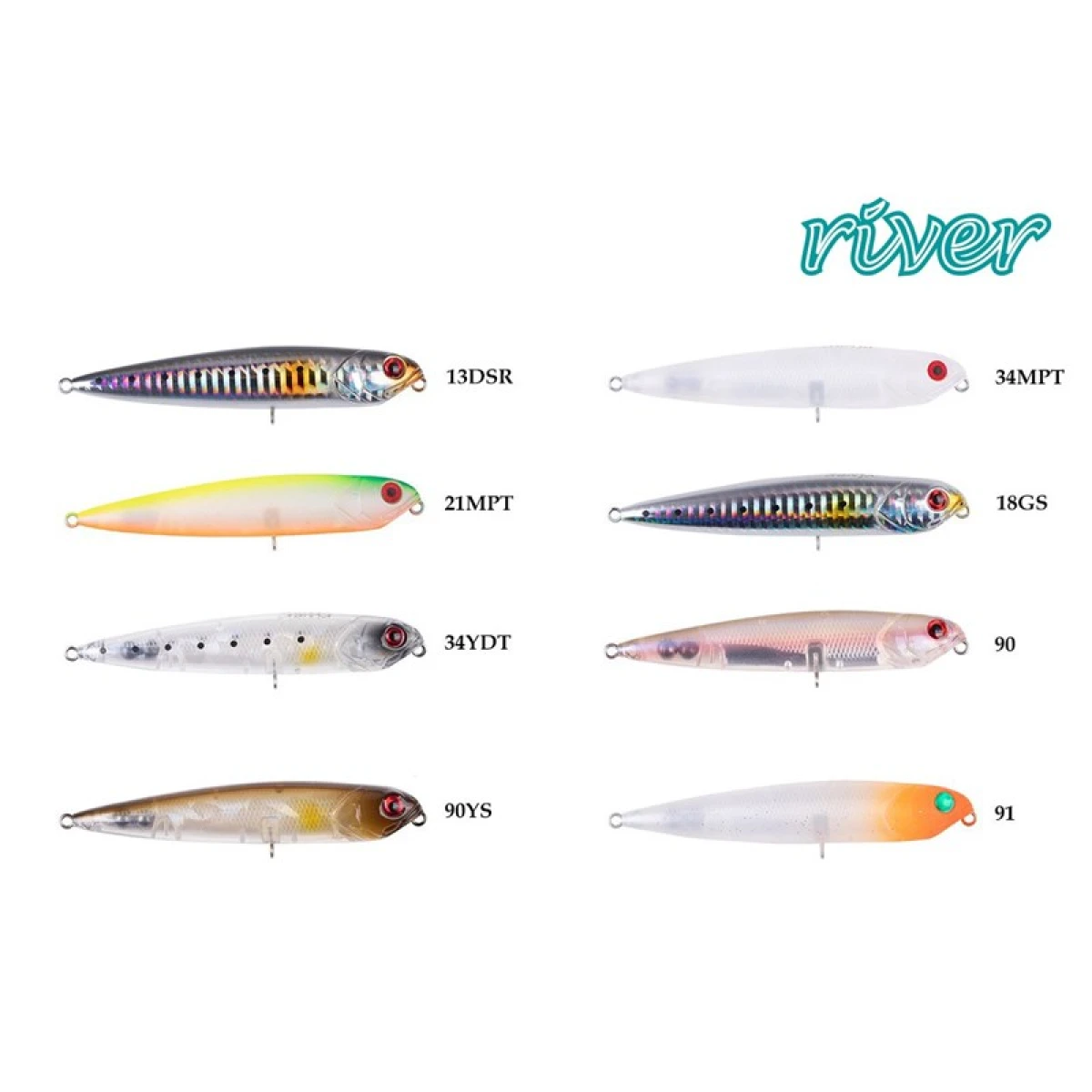 River Crazy Minnow 130F 13Cm 16G Maket Balık 03VW