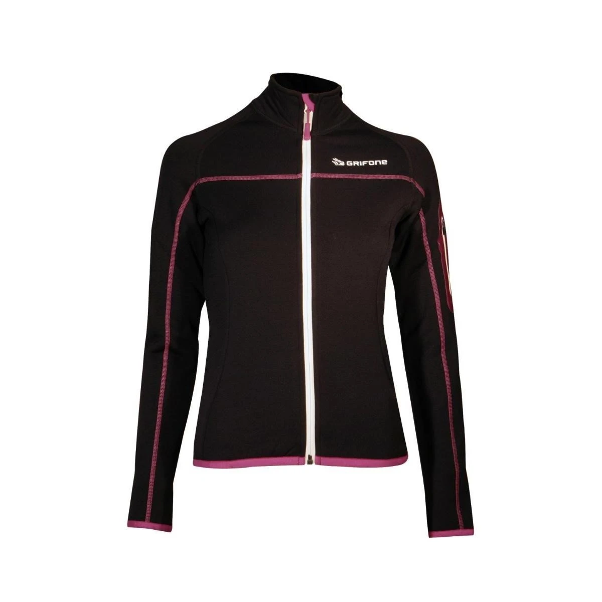 Grifone Elna Lady Ceket - Siyah-Mor - XS