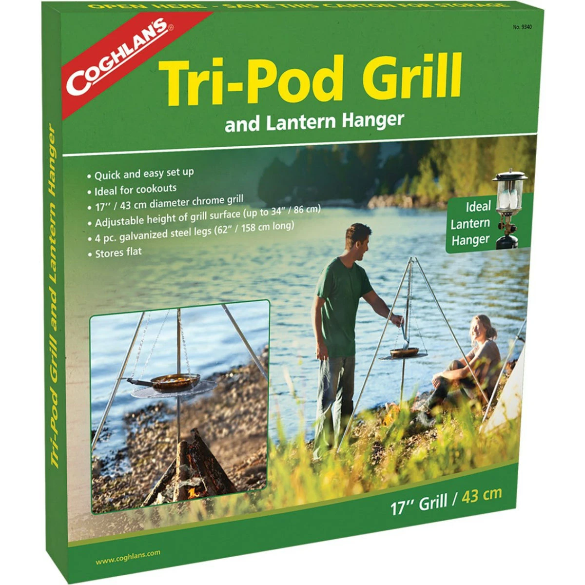 COGHLANS Teleskobik Tri-Pod Pişirme Ayağı