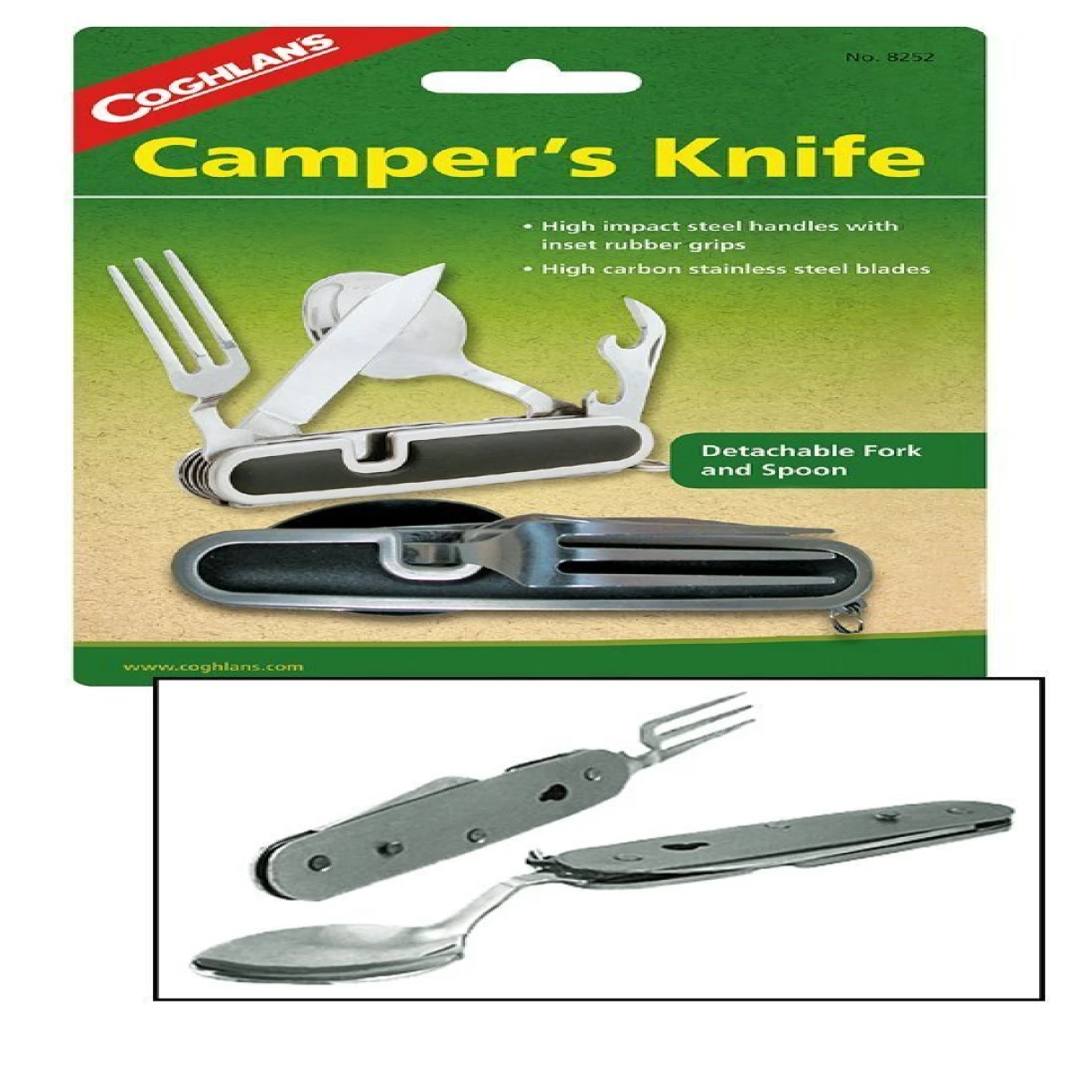 COGHLAN'S Camper (Bıçak,Çatal,Kaşık ve Konserve Açacağı)