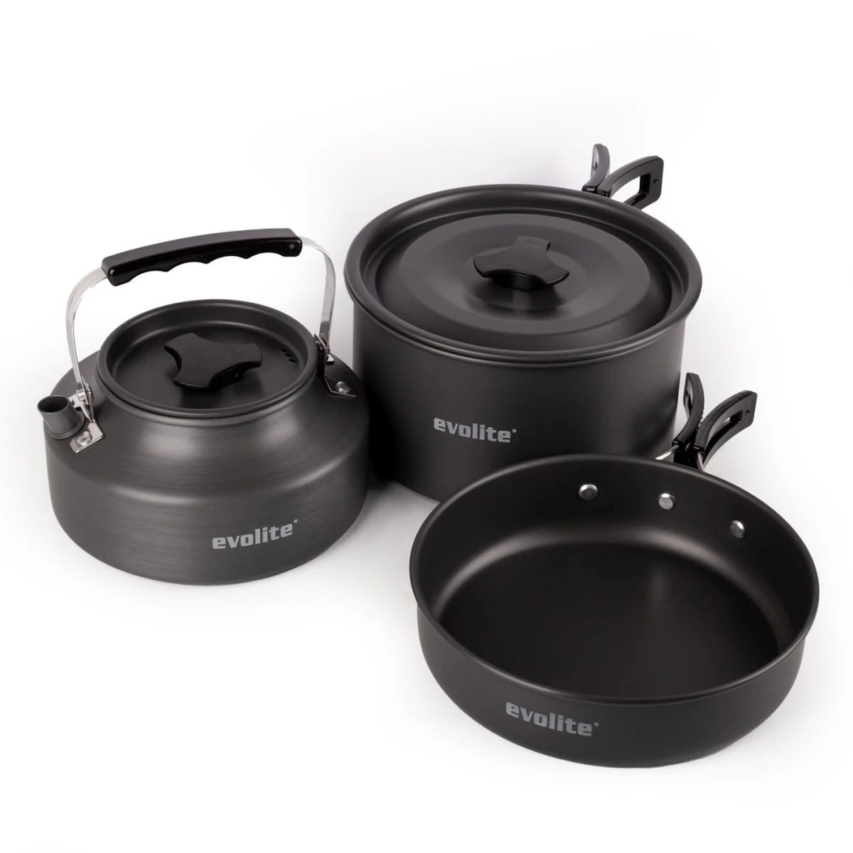 Evolite Tria Pot Çaydanlıklı Tencere Seti