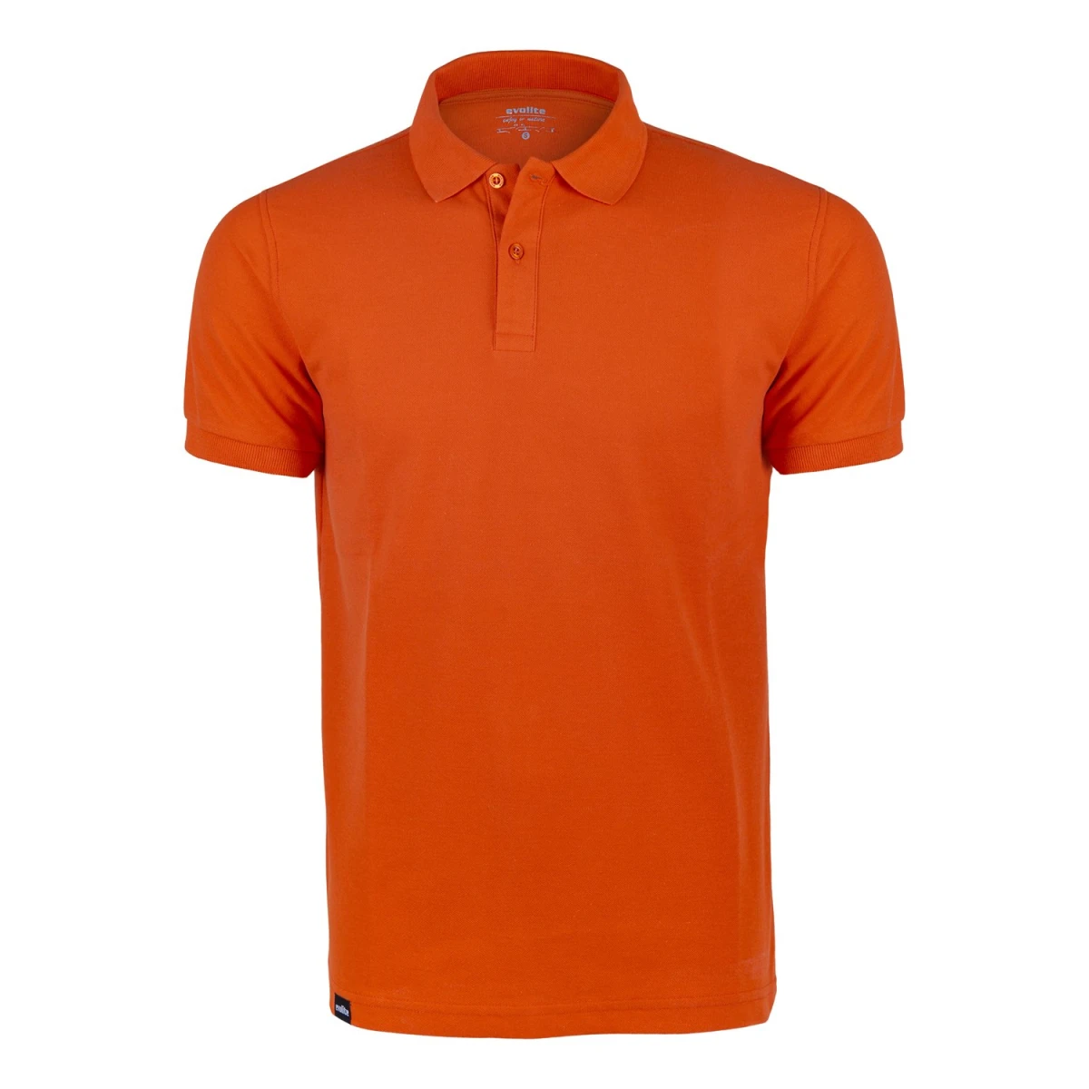 Evolite DeepRaw  Bay Polo T-Shirt - Turuncu - S