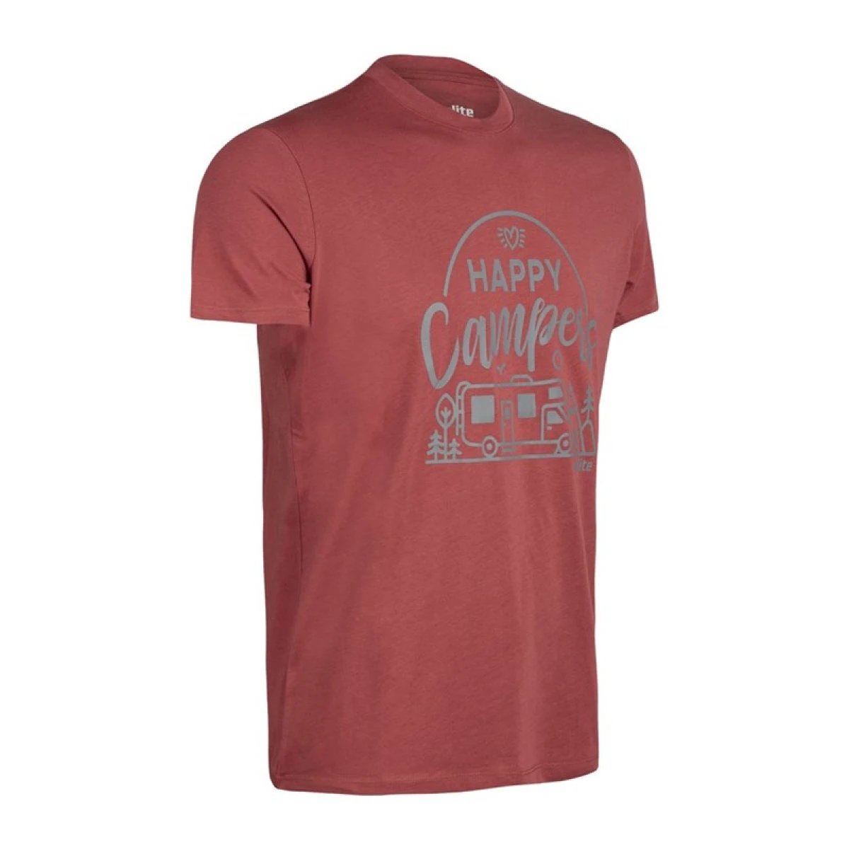 Evolite Happy Campers T-shirt-Kiremit - XL