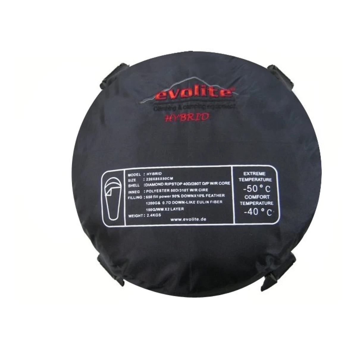 Evolite Hybrid -50 Uyku tulumu - Sol