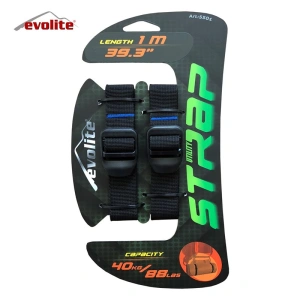 Evolite Straps Sıkıştırma Perlonu 1 metre - Siyah