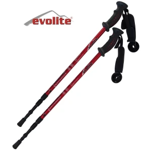 Evolite Trekking Batonu (Antishock) - Gri