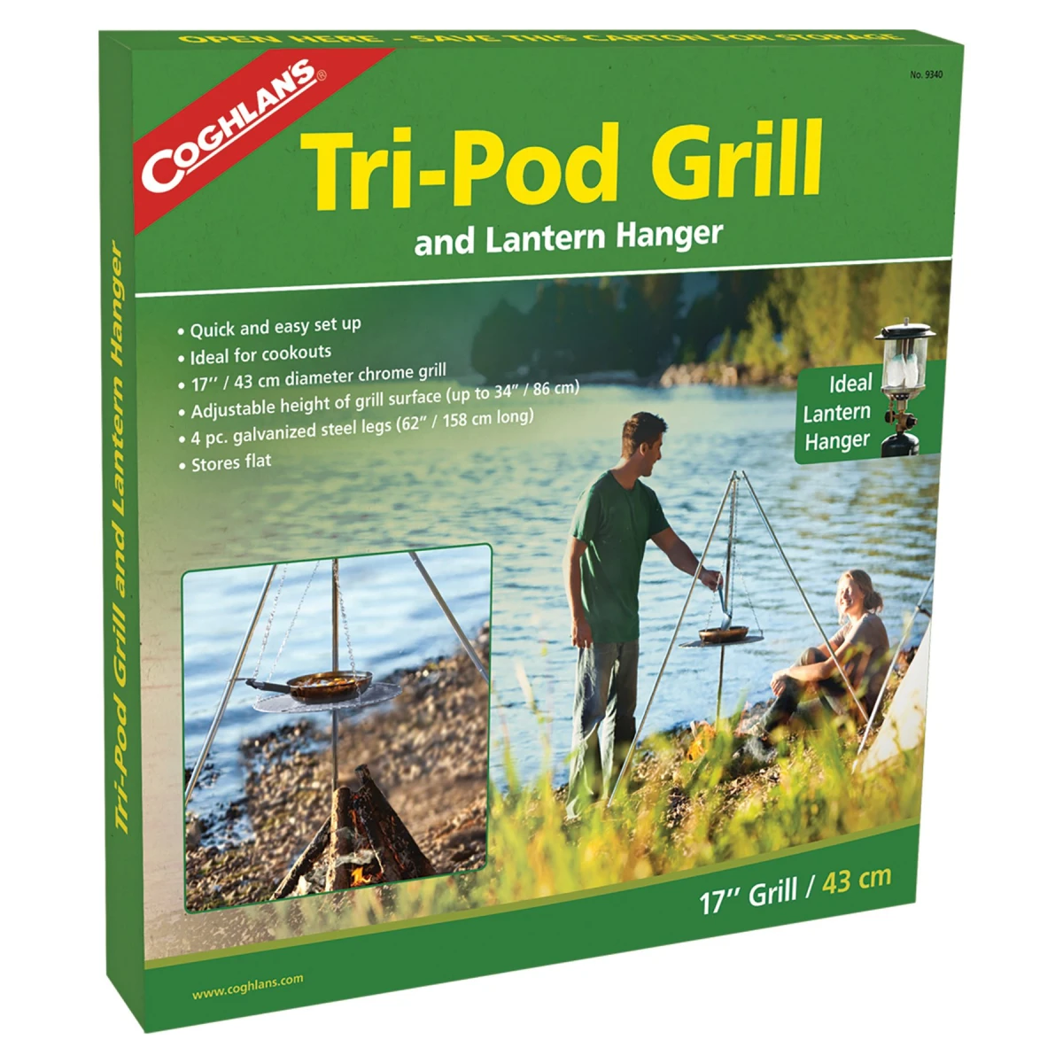 COGHLANS Teleskobik Tri-Pod Pişirme Ayağı