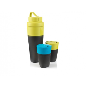LIGHT MY FIRE Pack-up Drink İçecek Seti - L.Sarı-Mavi