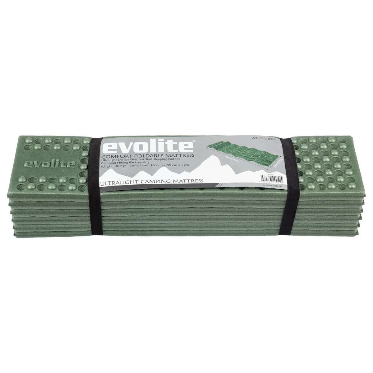 Evolite UltraLight Comfort Katlanır Mat - Haki
