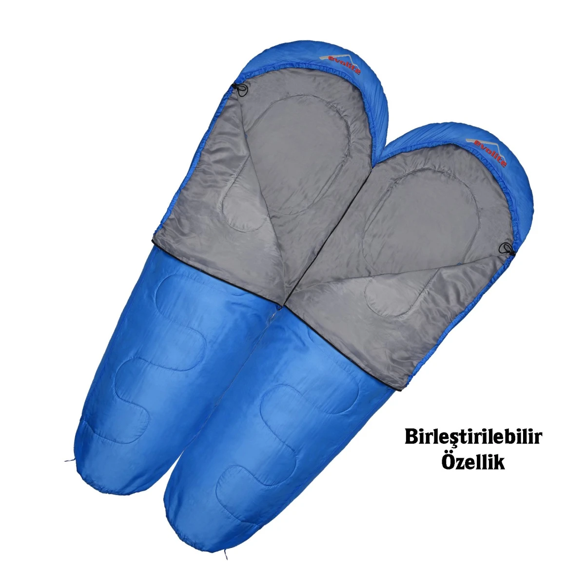 EVOLITE Alfa Mummy Uyku Tulumu 0ºC mavi