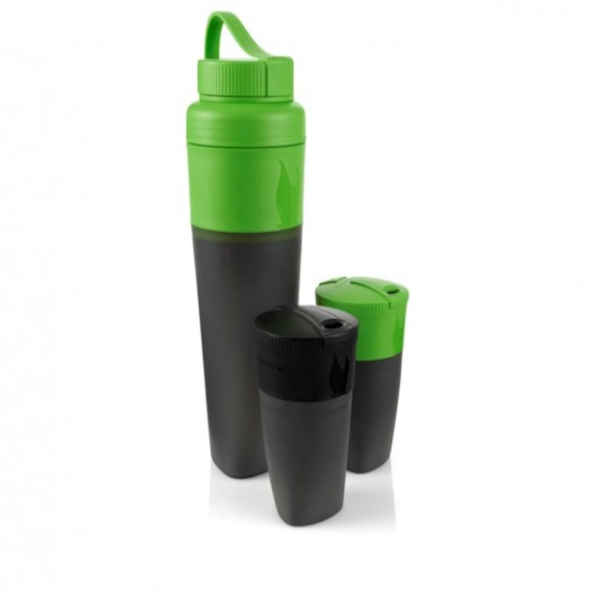 LIGHT MY FIRE Pack-up Drink İçecek Seti - L.Sarı-Mavi