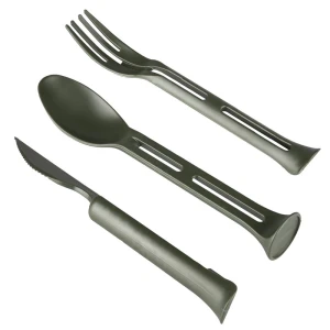 EVOLITE 3in1 Combo Spoon Fork Knife 29 Gr Kaşik Çatal Biçak Seti - Khaki