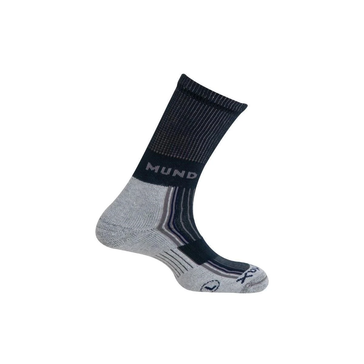 Mund Pirineos +25°C Yazlık Termal Çorap - Gri-Lacivert - S-(31-35)