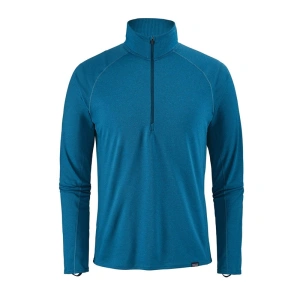Patagonia Bayan Capilene Midweight Termal Zip-t İçlik - Turkuaz - M