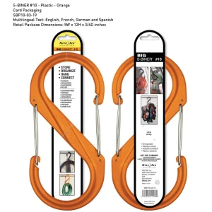 NITE IZE S-Biner Plastik Size 10-Orange