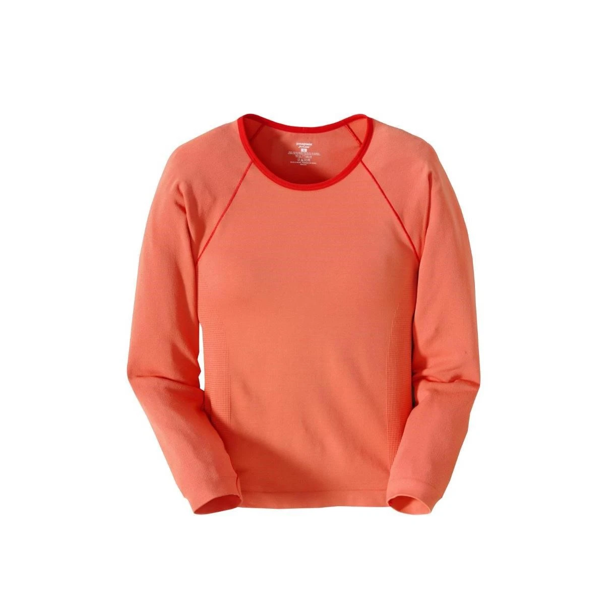 Patagonia Bayan Seamless L/S Fitted-T - Turuncu - M
