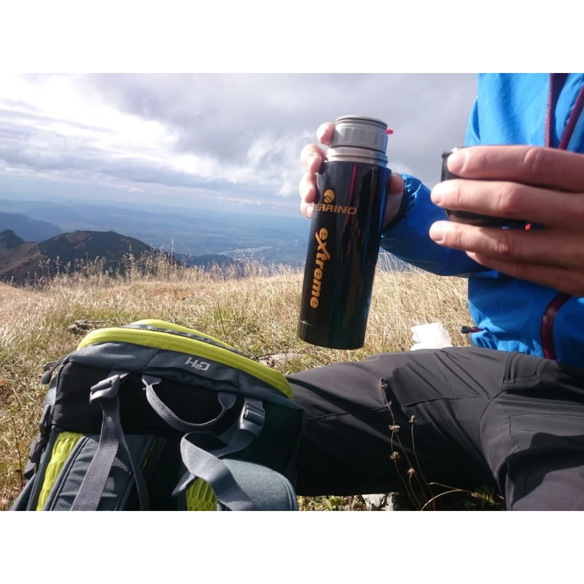 FERRINO Extreme 0.5 Lt Termos Siyah