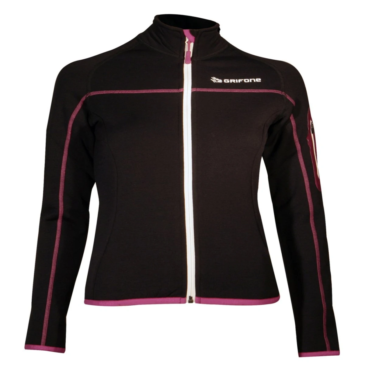 Grifone Elna Lady Ceket - Siyah-Mor - XS