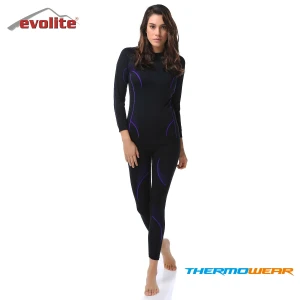 Evolite Thermowear Bayan Mor Termal Alt İçlik - L-XL