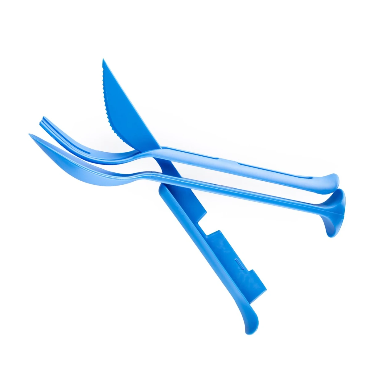 EVOLITE 3in1 Combo Spoon Fork Knife 29 Gr Kaşik Çatal Biçak Seti - Blue