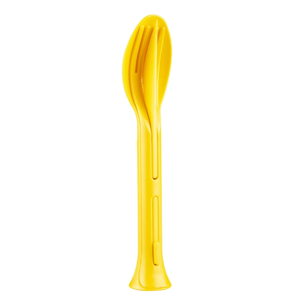 EVOLITE 3in1 Combo Spoon Fork Knife 29 Gr Kaşik Çatal Biçak Seti - Yellow