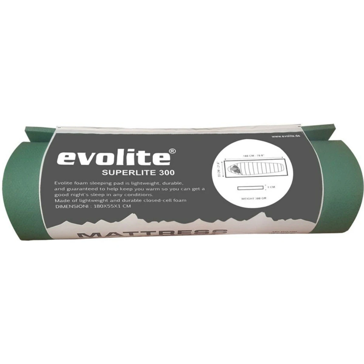 EVOLITE Superlite 300 Kamp Matı 10mm