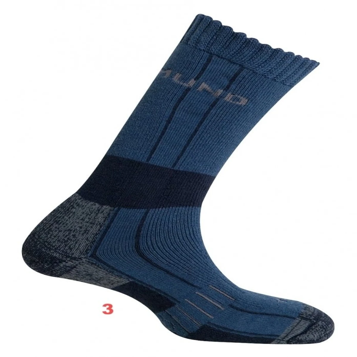 Mund Himalaya –20°C Kışlık Termal Çorap - Gri - L (42-45)