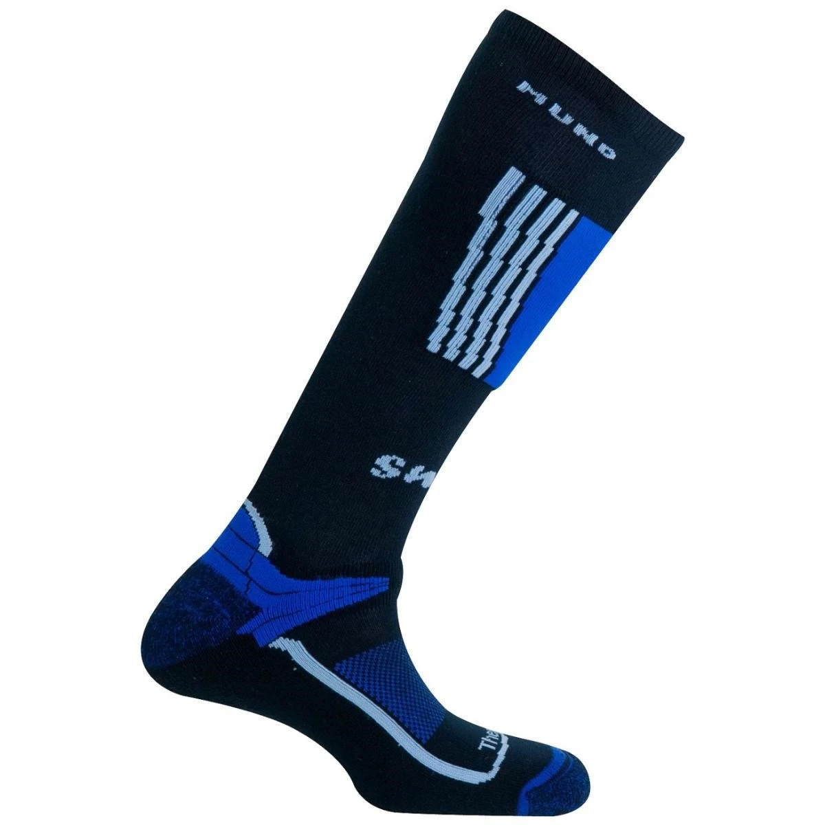 Mund Snowboard –22°C Kışlık Termal Kayak Çorabı - Mavi-Lacivert - L-(41-45)