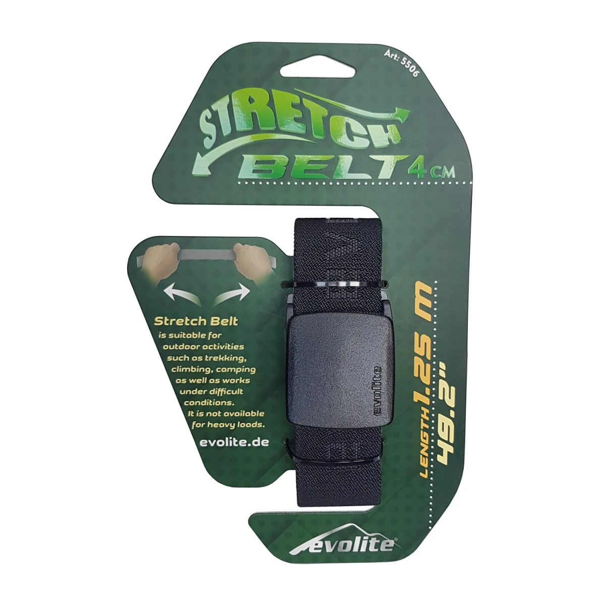 Evolite Outdoor Stretch Kemer 4cm - 115