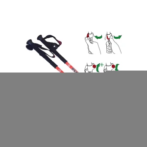 Evolite Speed-Lock Dıştan Kilitli Trekking Batonu - Turuncu