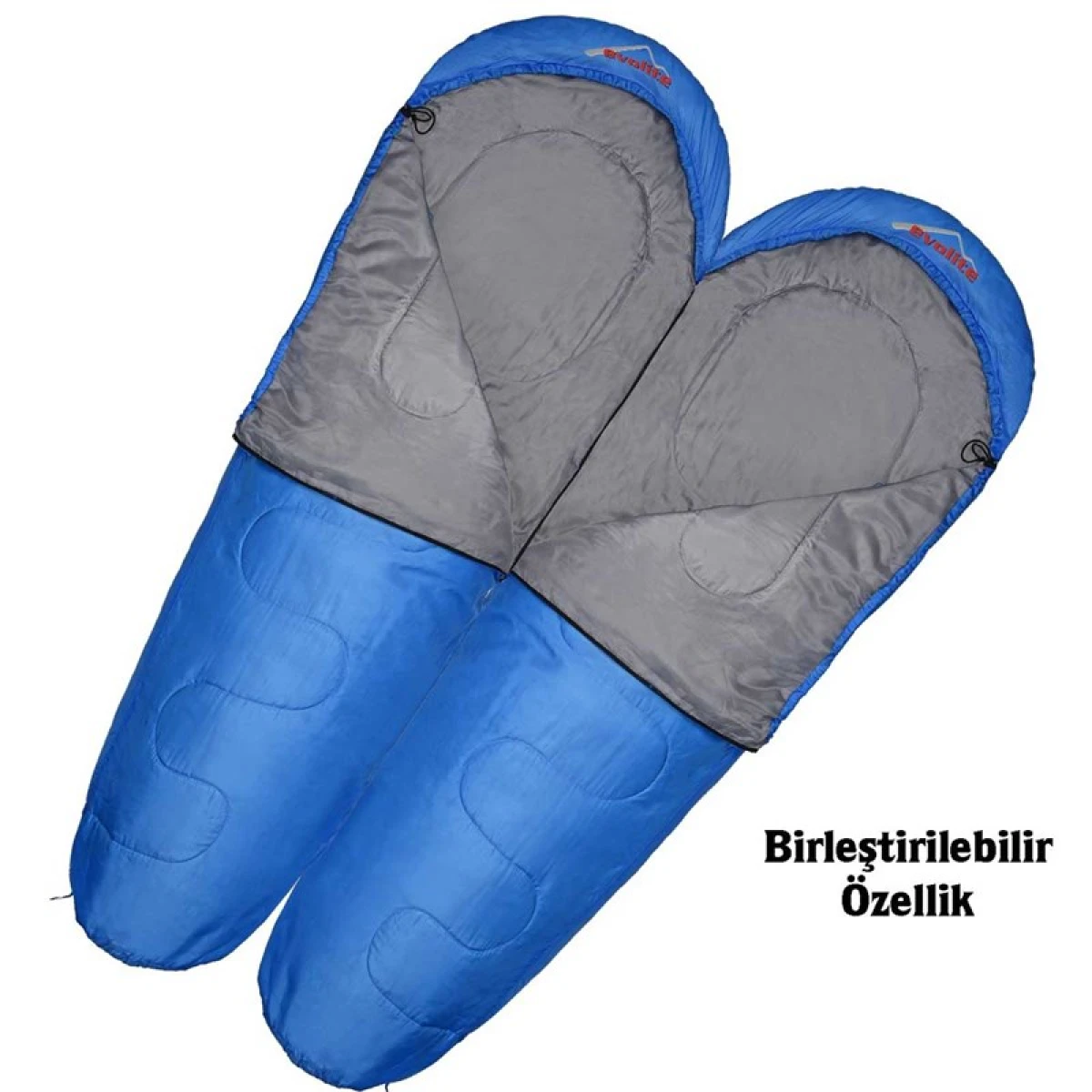 EVOLITE Alfa Mummy Uyku Tulumu 0ºC mavi