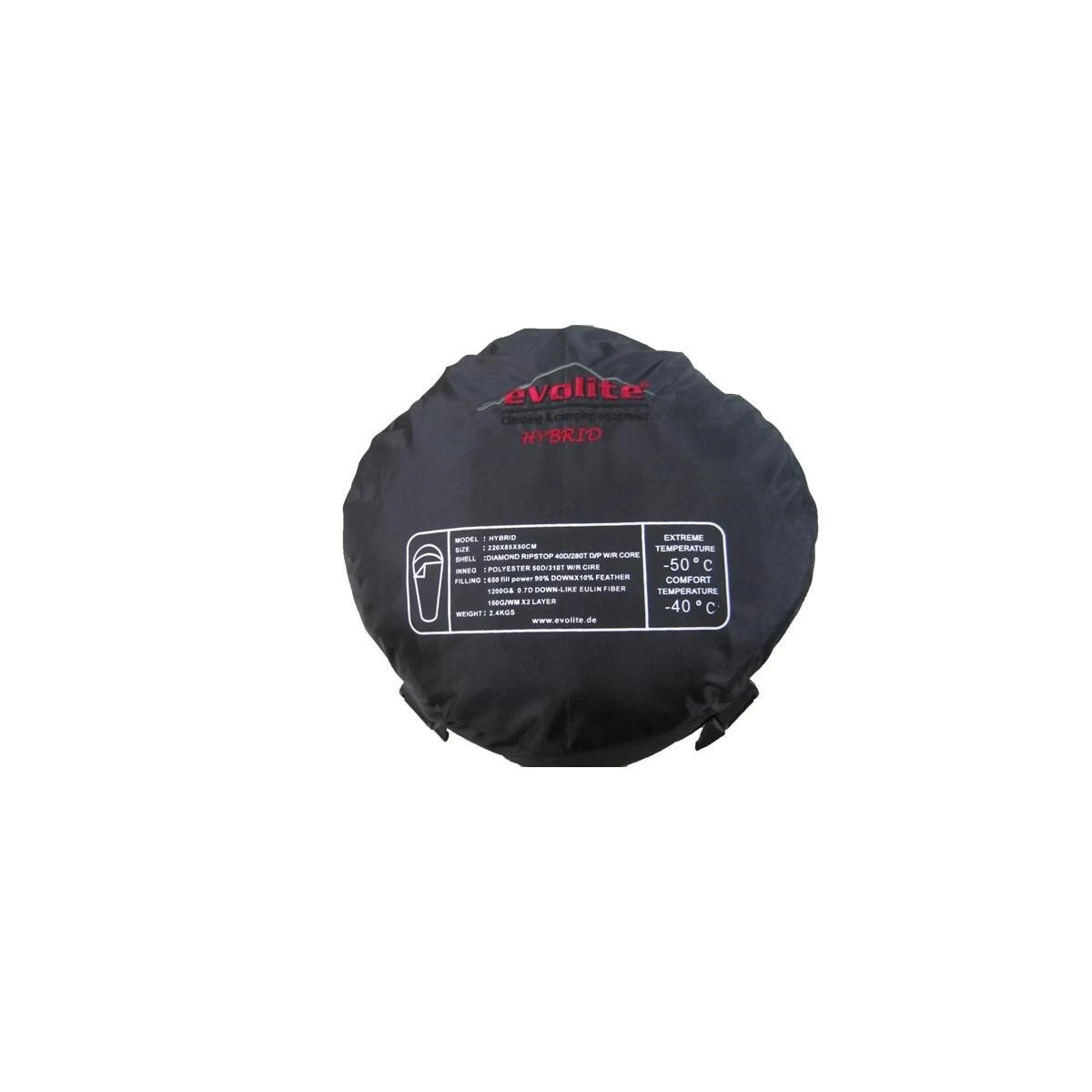 Evolite Hybrid -50 Uyku tulumu - Sol