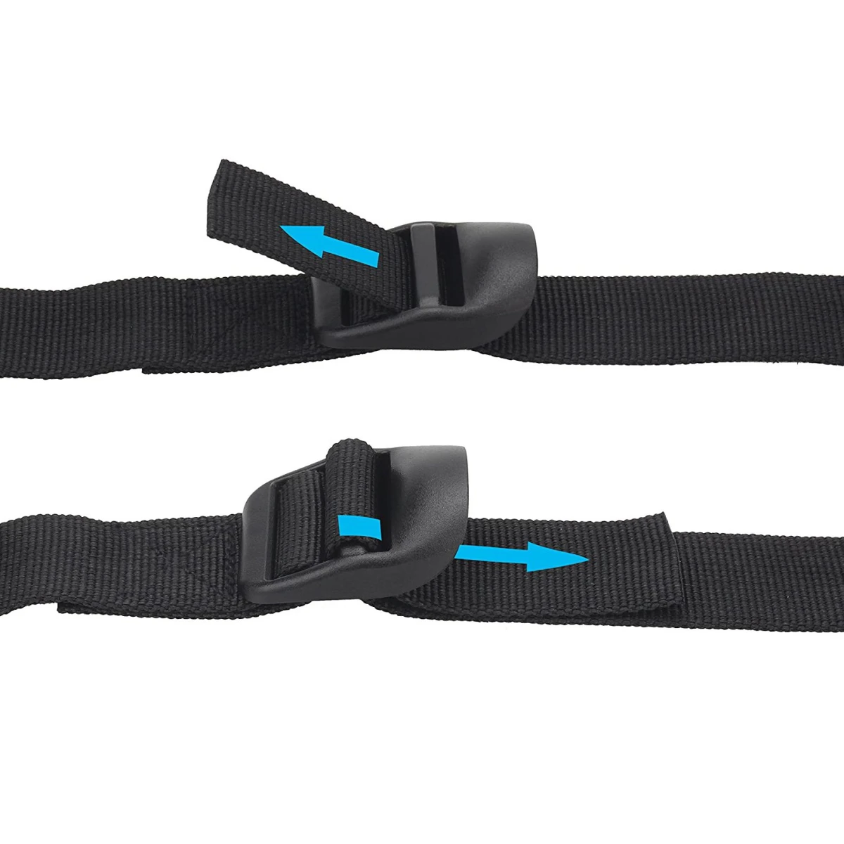 Evolite Straps Sıkıştırma Perlonu 1 metre - Siyah