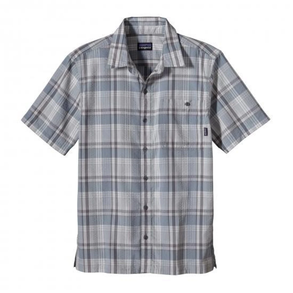 Patagonia Men's Puckerware® Shirt - Mavi-Beyaz - M