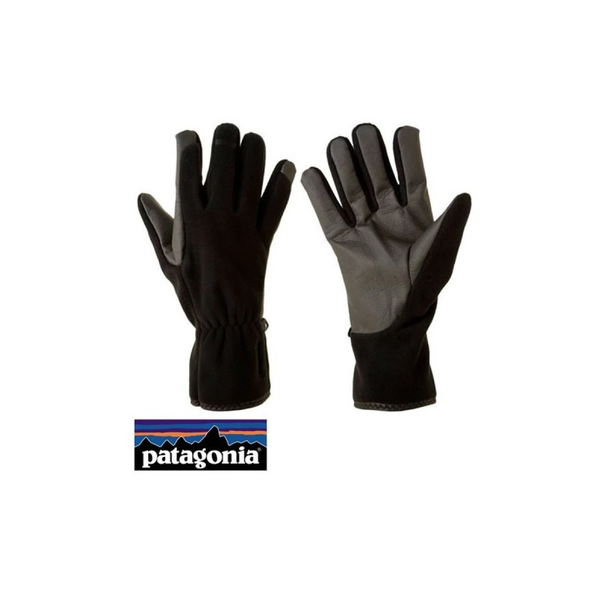 Patagonia Windproof Eldiven - Siyah - XS