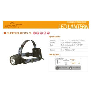 KOVEA Super Duo 1 Kafa Lambası