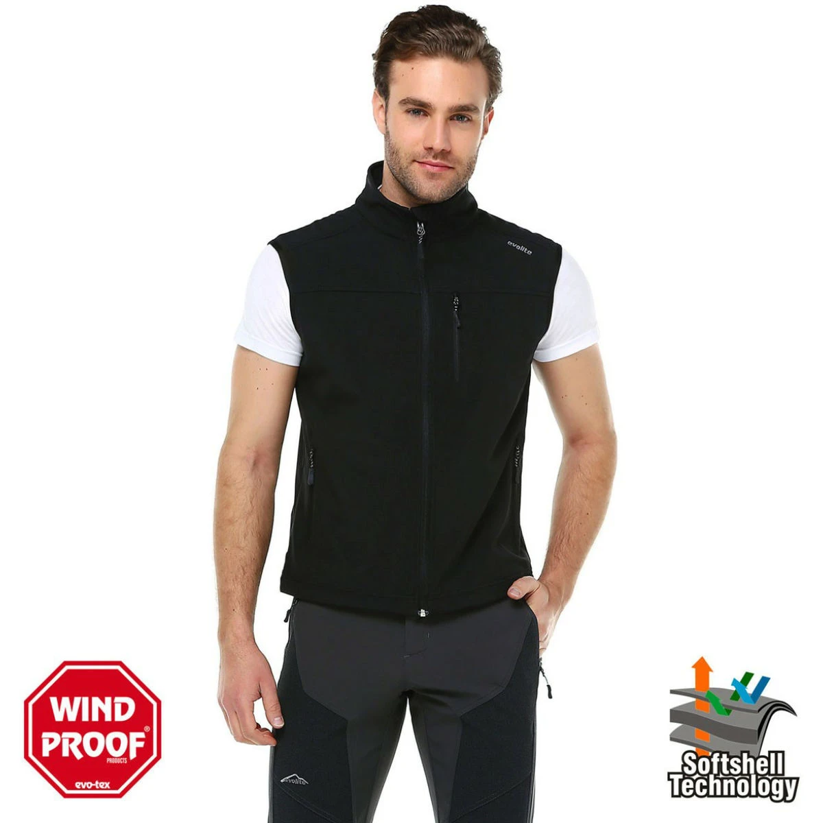 Evolite Krypton Softshell Yelek - L