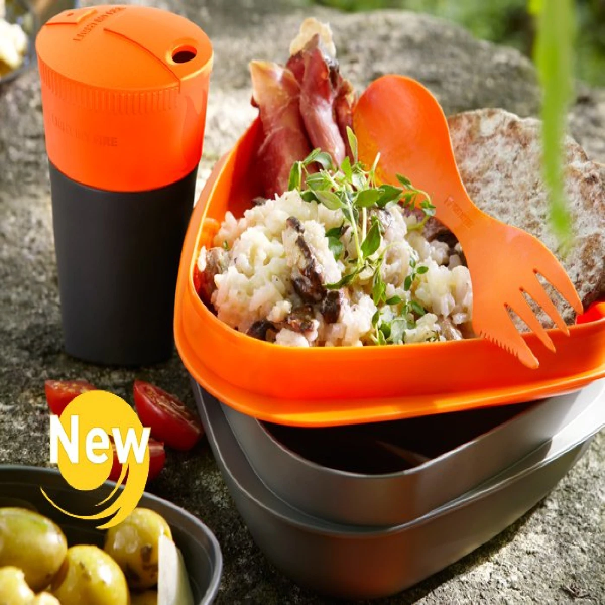 LIGHT MY FIRE Meal Kit 2.0 Yemek Seti - Fuşya