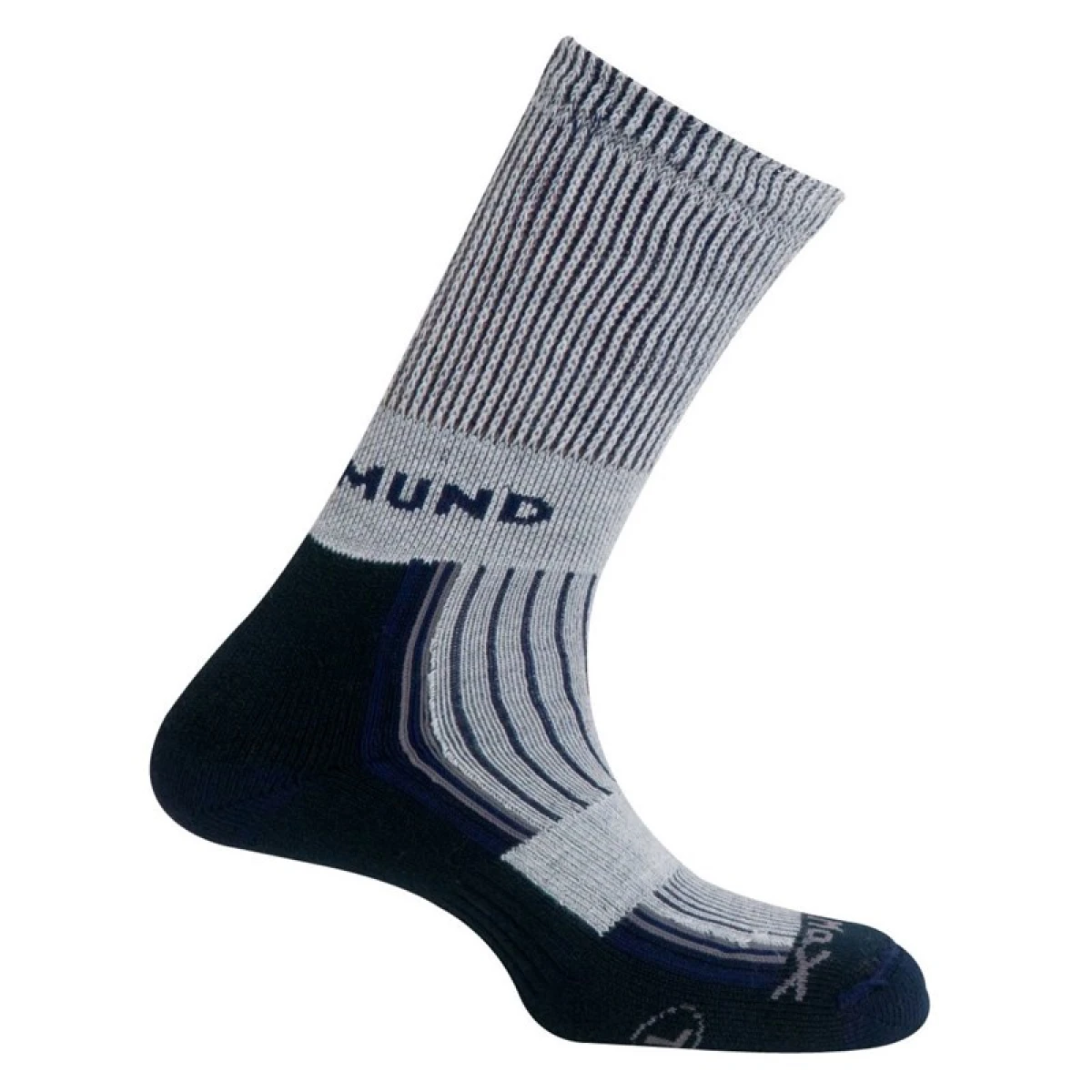 Mund Pirineos +25°C Yazlık Termal Çorap - Gri-Lacivert - L-(41-45)
